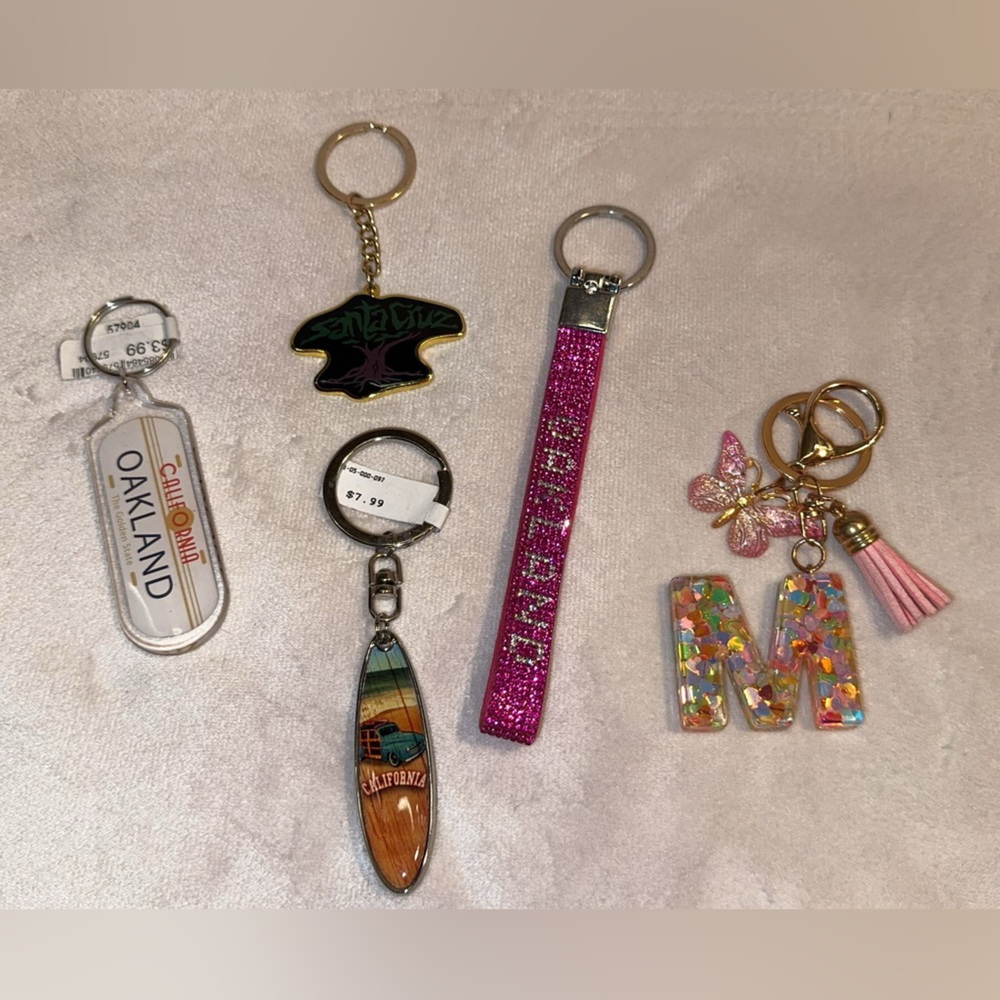 Colorful Keychain/Bag Charm Bundle NWT